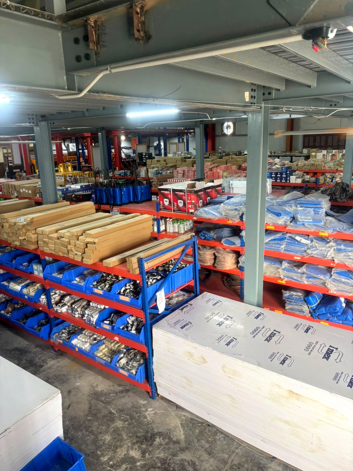 Building materials and stock